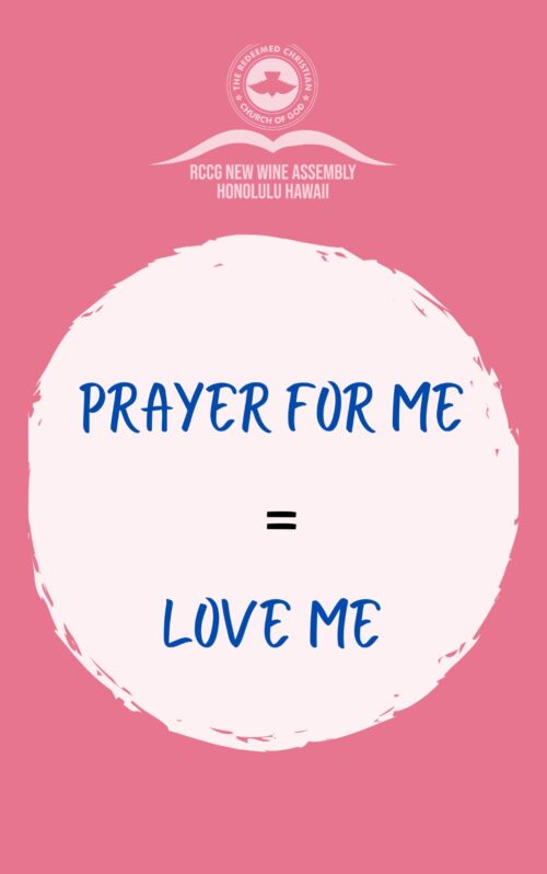 The Greatest Prayer is LOVE